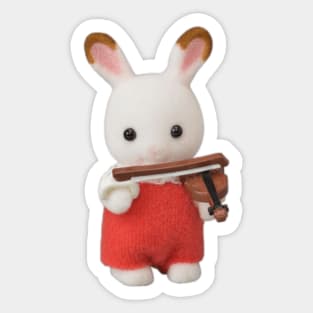 Calico Critters Sylvanian Families Violin Bunny Sticker